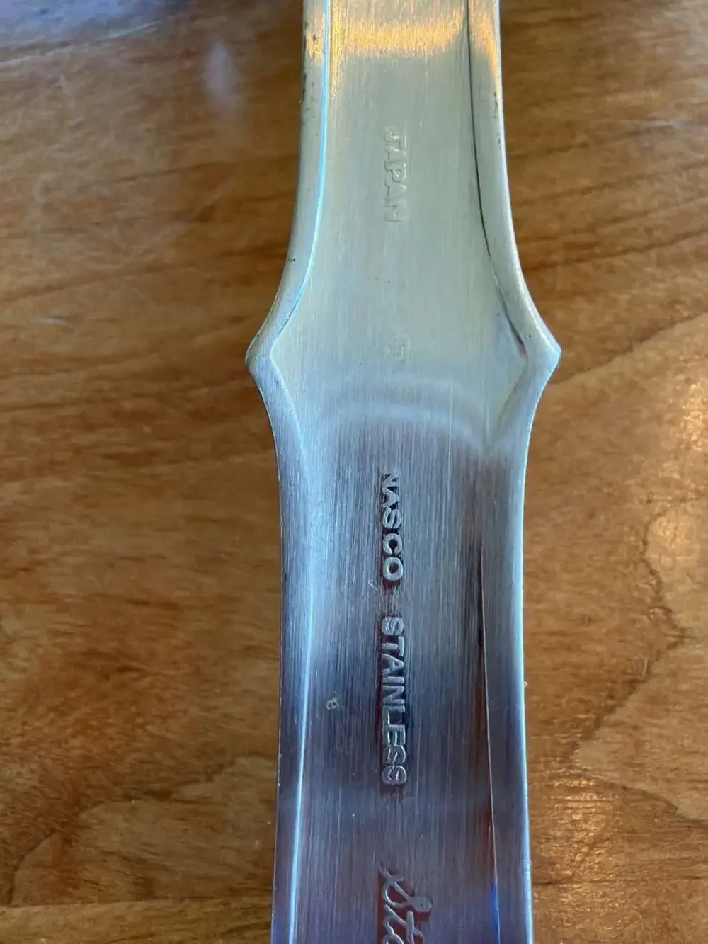 Vintage Nasco Star Sapphire Stainless Steel Soup Ladle Japan